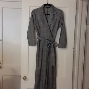 Houndstooth jumpsuit